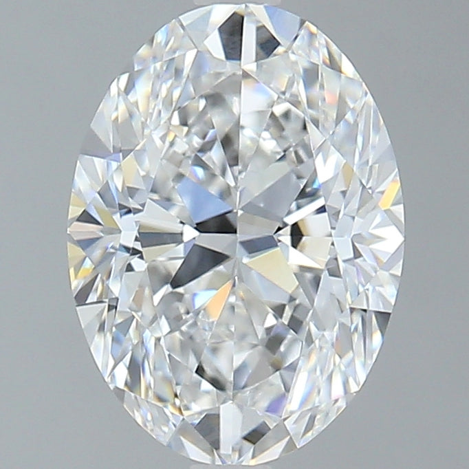 2.7ct Oval Natural Diamond — D VVS2, GIA Certified