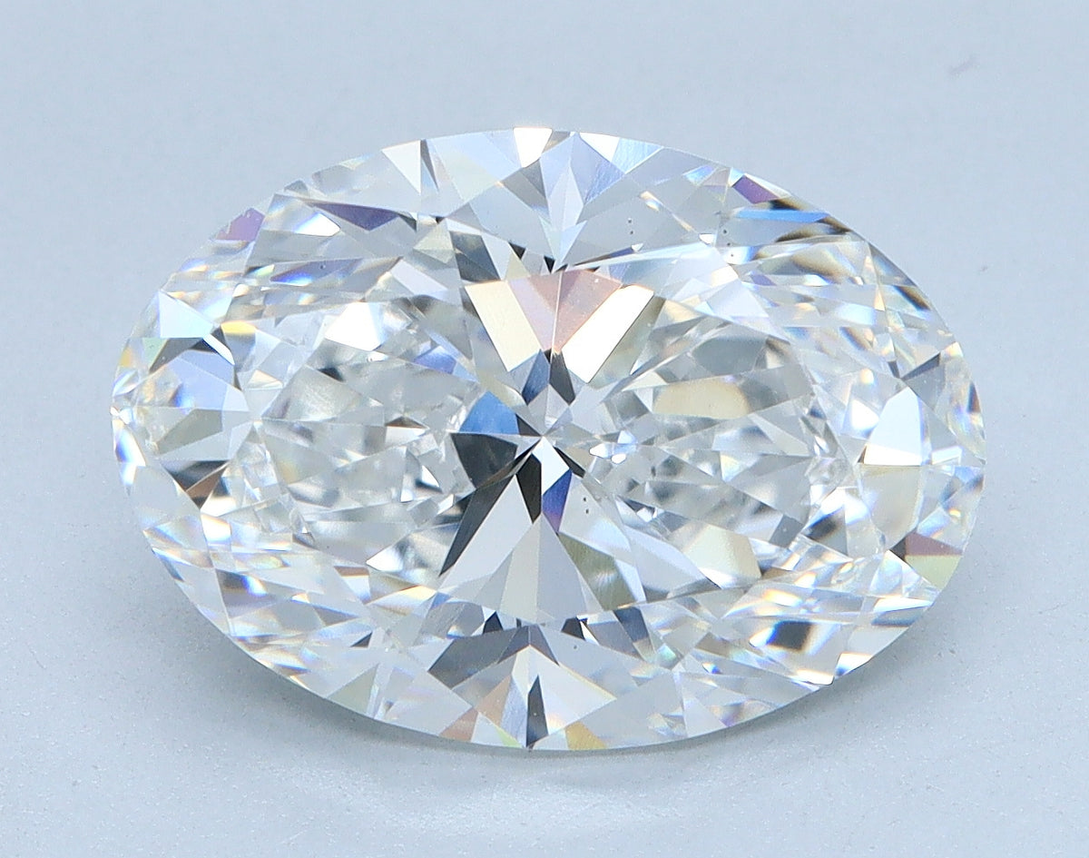 4.04ct Oval Lab-Grown Diamond — D VS2, IGI Certified