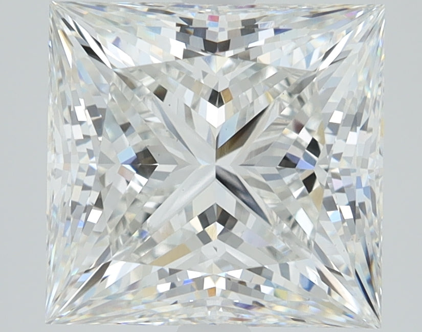 3.43ct Princess, F VS1 — IGI