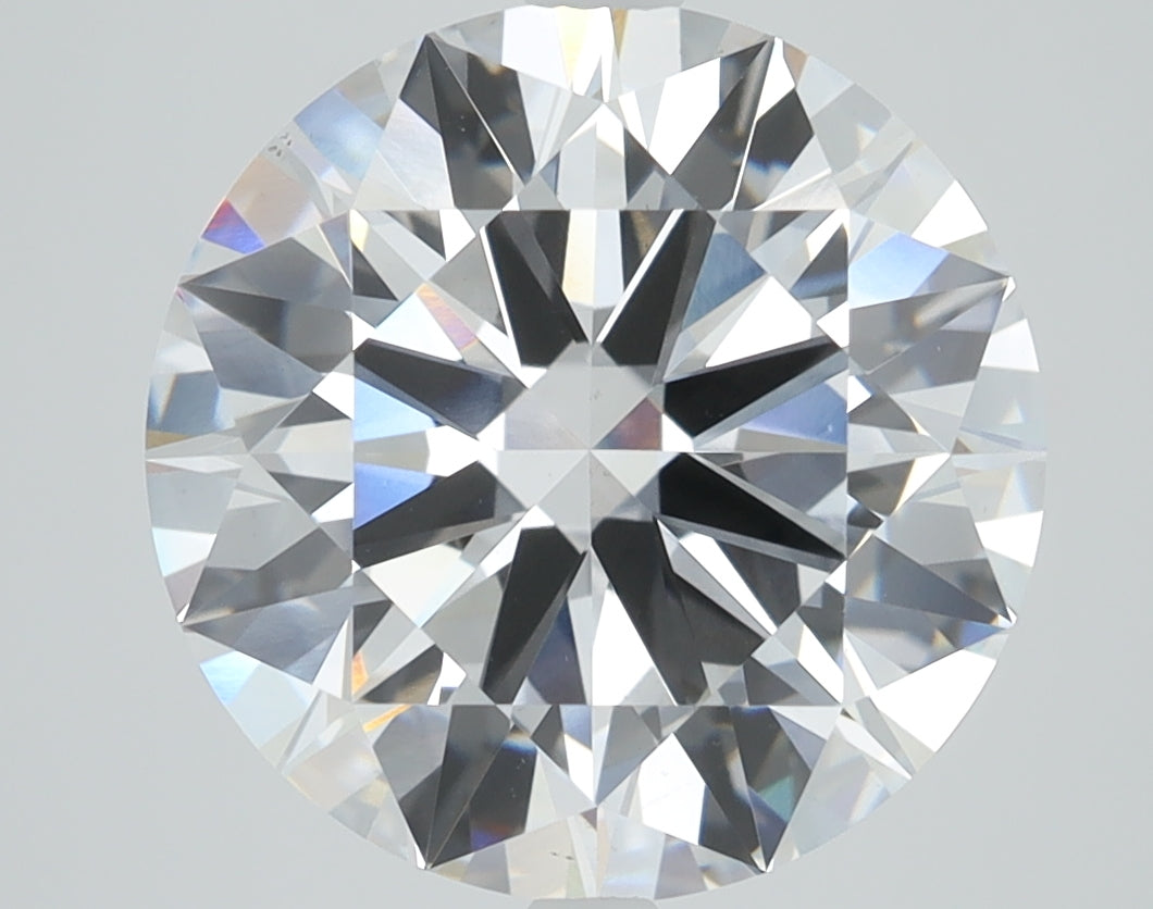 5.52ct Round, D VS1 — IGI