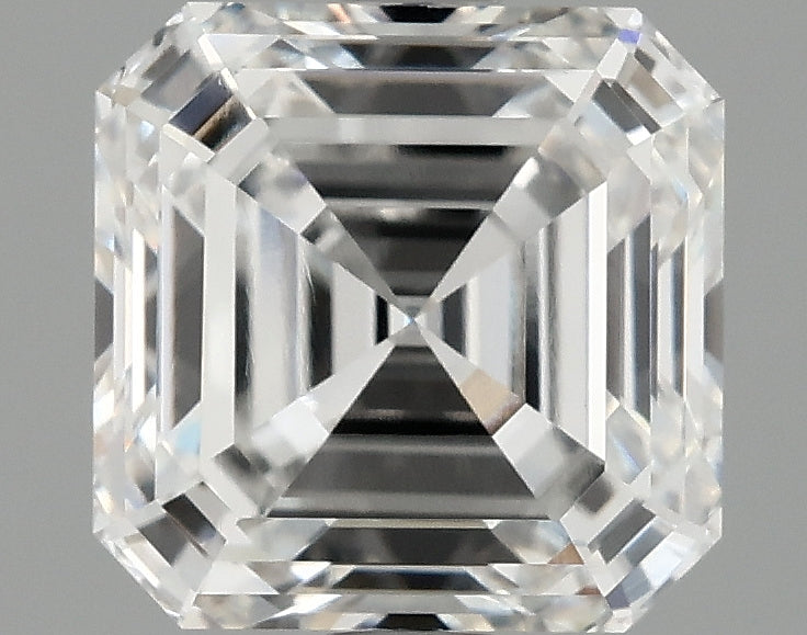 2.1ct Asscher, E VS1 — IGI