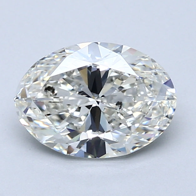 1.5ct Oval Natural Diamond — I SI2, GIA Certified