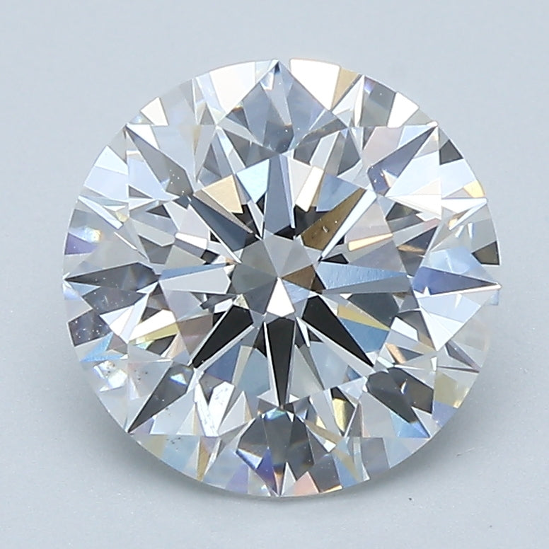 2.43ct Round, D VS2 — IGI
