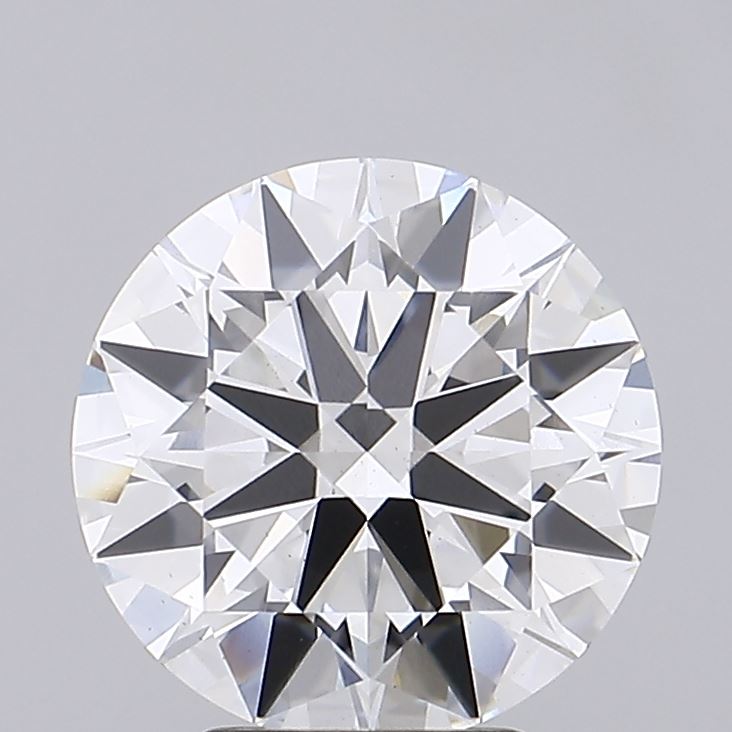 3.41ct Round, F VS1 — IGI