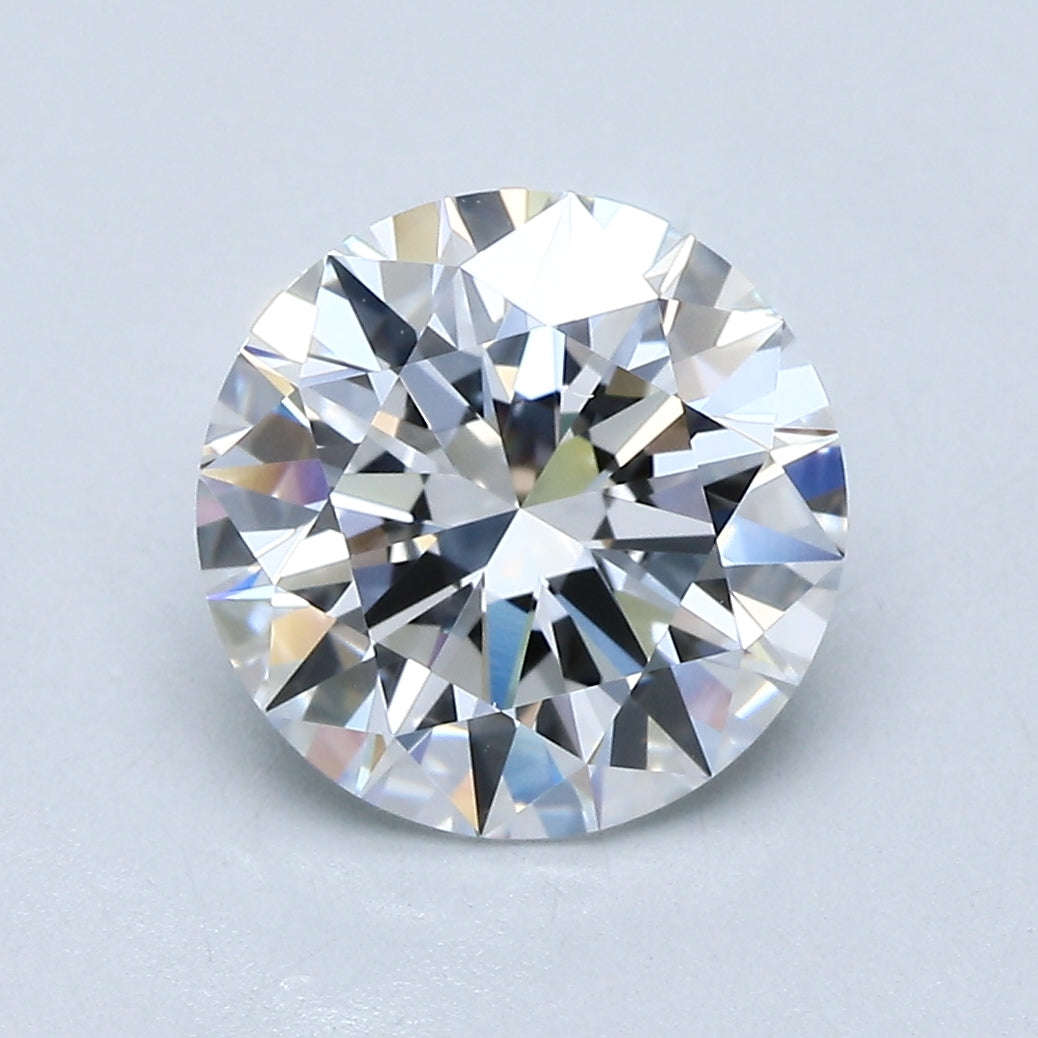 2.76ct Round Natural Diamond — D VVS2, GIA Certified