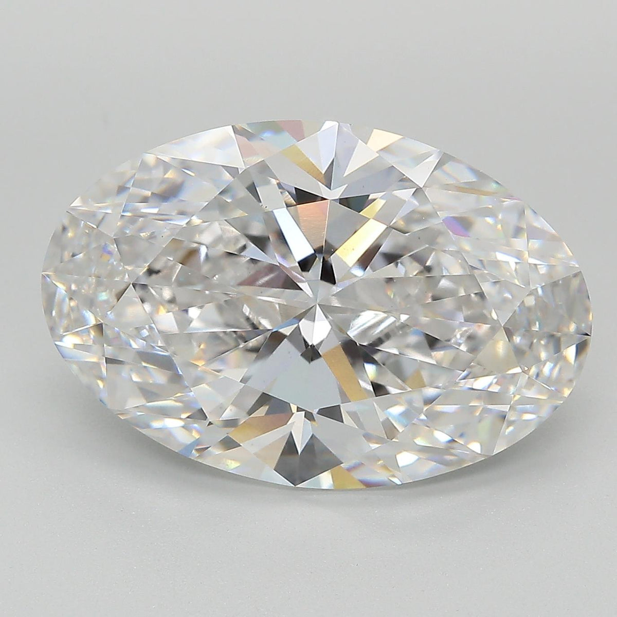 9.24ct Oval, E VS1 — GIA