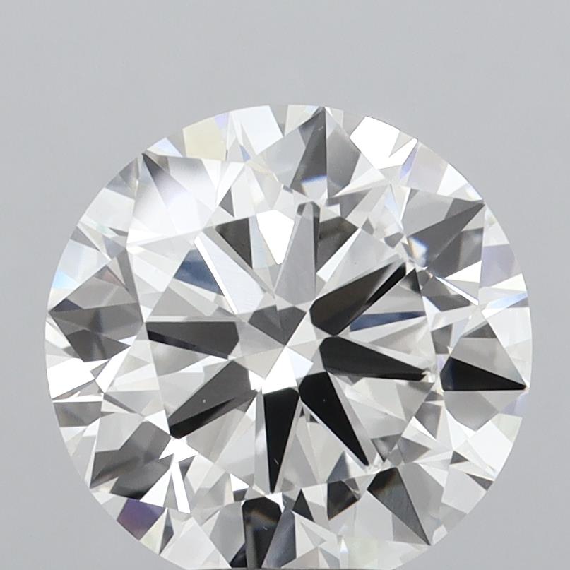 4.87ct Round, F VS1 — IGI