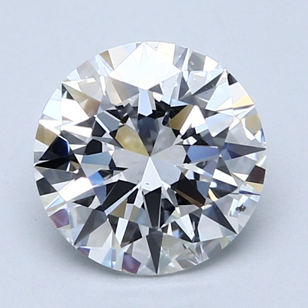 1.9ct Round Natural Diamond — D SI2, GIA Certified