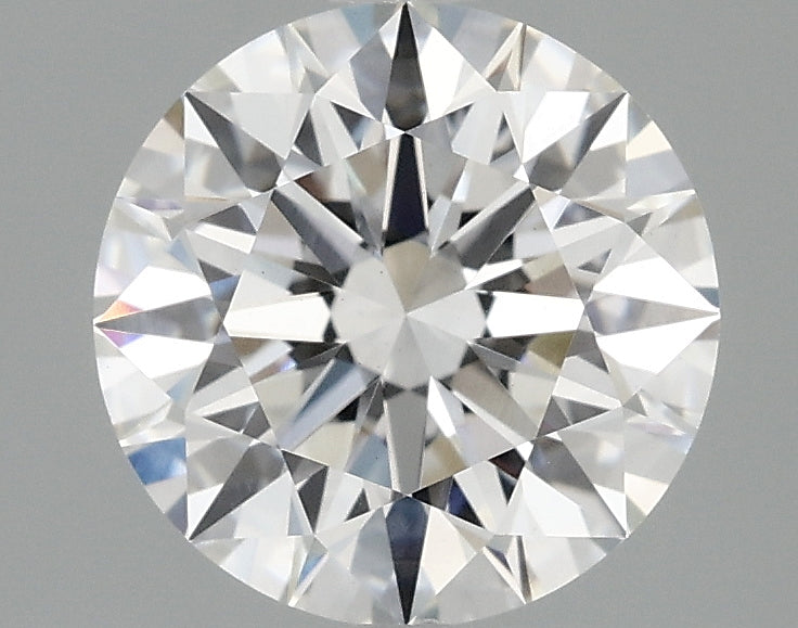 2.07ct Round, E VS1 — IGI