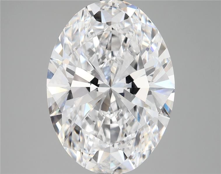 5.02ct Oval, D VS1 — IGI