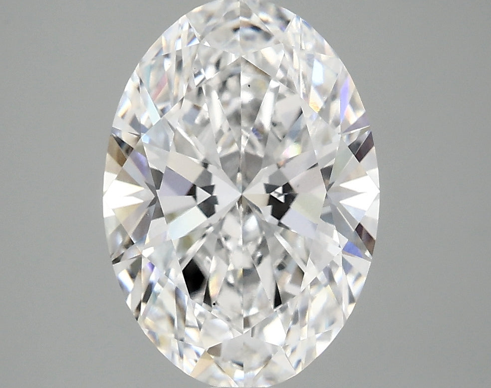 3.09ct Oval, D VS1 — IGI