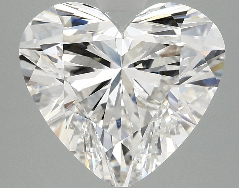 3.08ct Heart, F VVS2 — IGI
