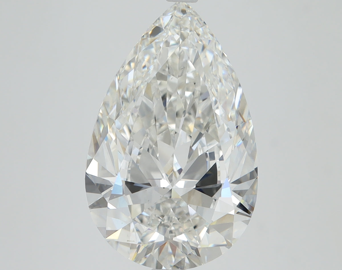 5.03ct Pear, F VS1 — IGI