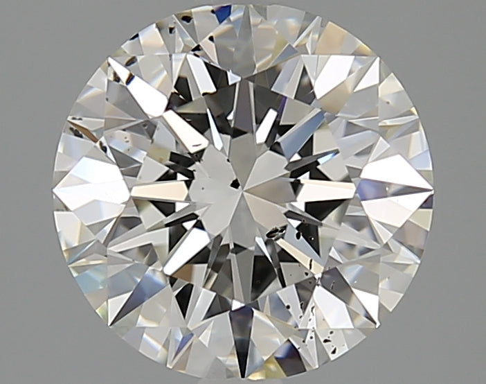 3.01ct Round, H SI2 — GIA — Laura Milman New York