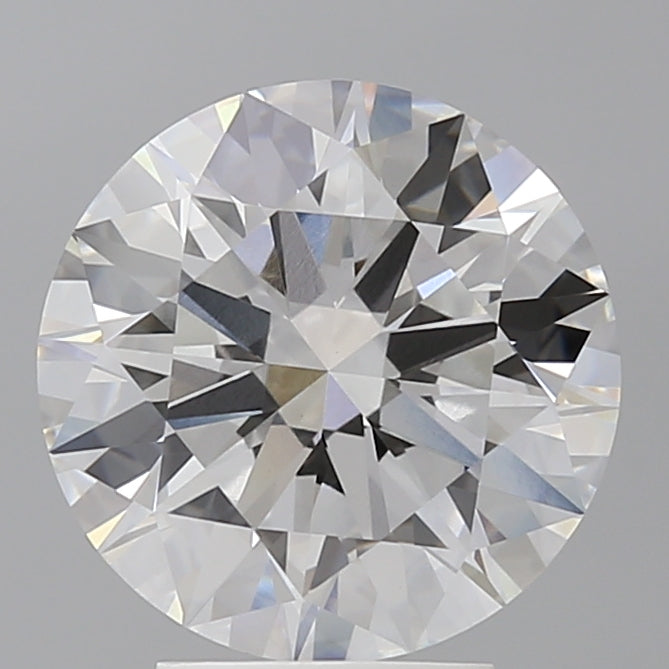 4.01ct Round, E VVS2 — IGI