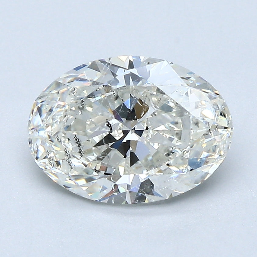 1.81ct Oval Natural Diamond — I SI2, GIA Certified