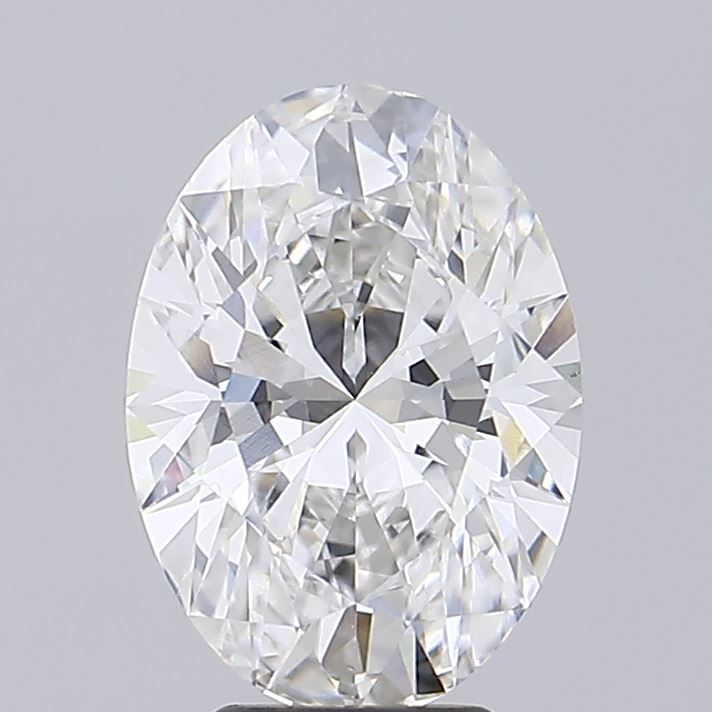 4.7ct Oval, F VS1 — IGI
