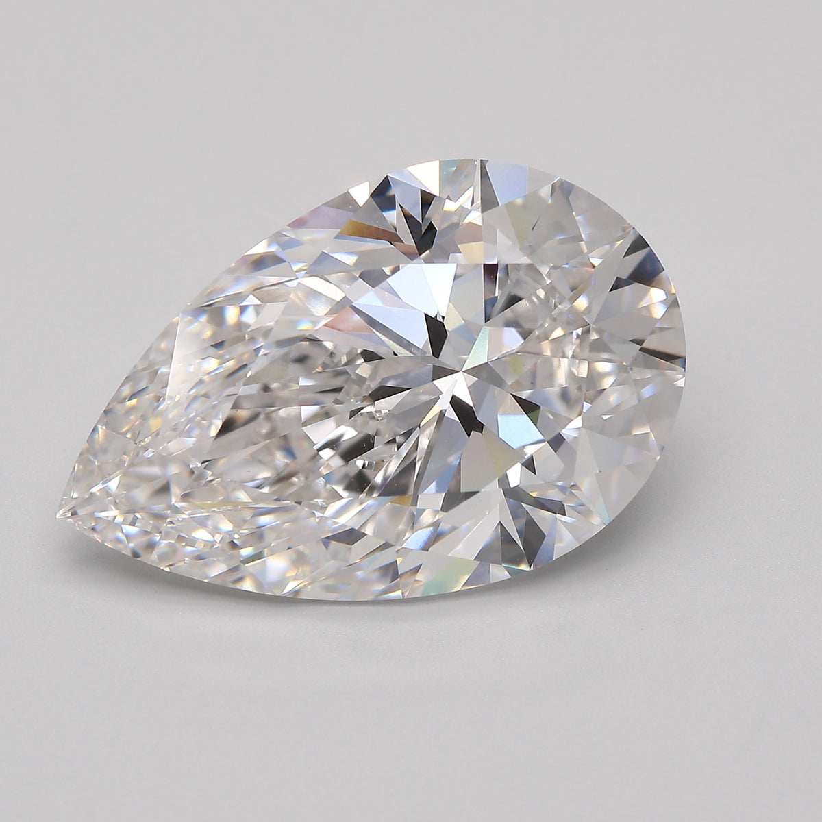 13.06ct Pear, F VS1 — GIA