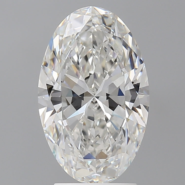 3.1ct Oval Lab-Grown Diamond — E VVS2, IGI Certified