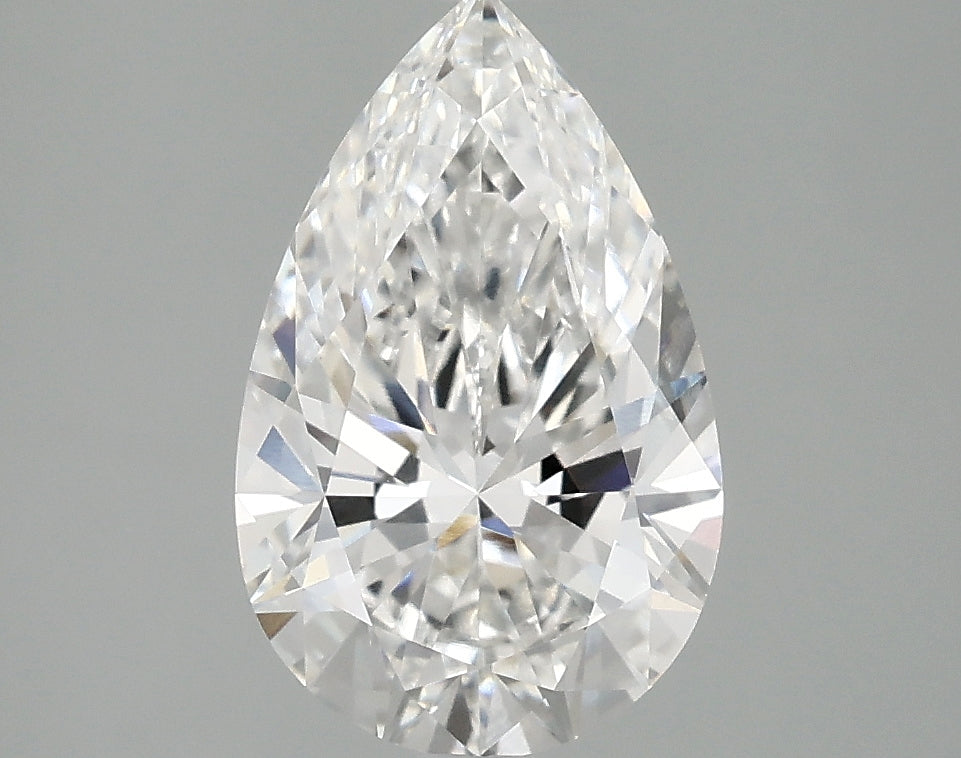 2.18ct Pear, F VVS2 — IGI