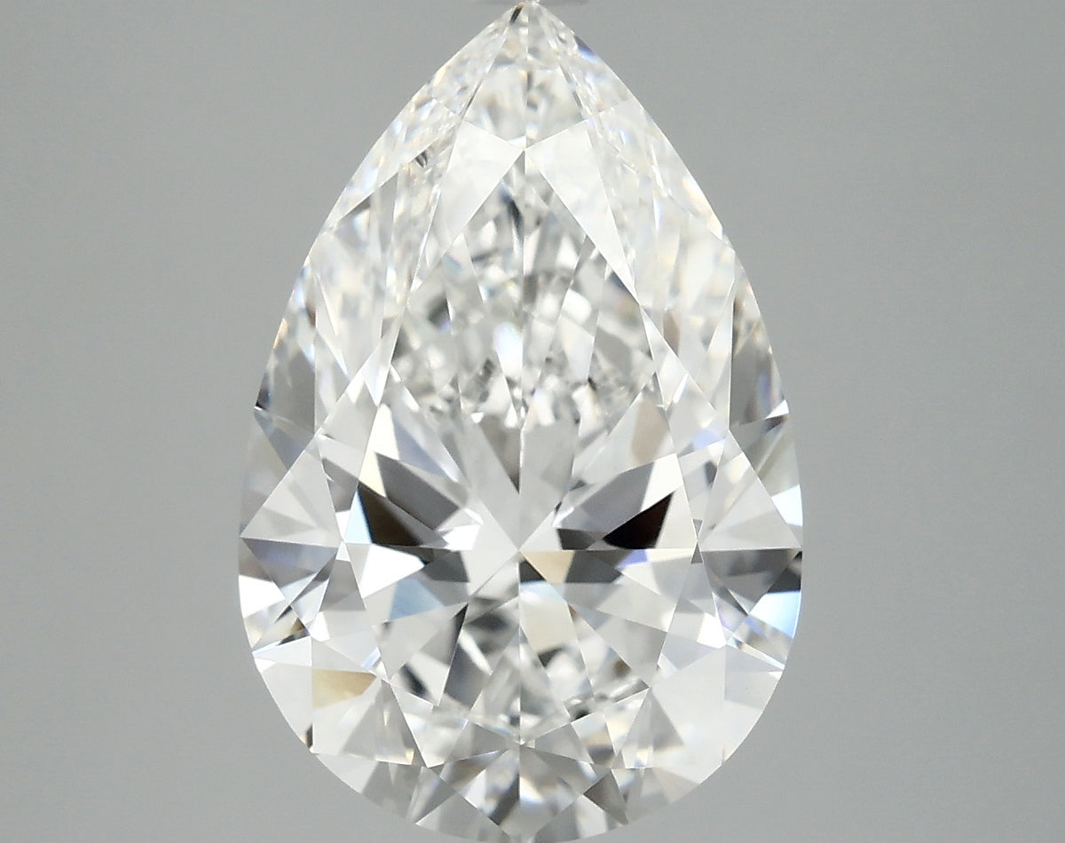 4.96ct Pear, E VVS2 — IGI