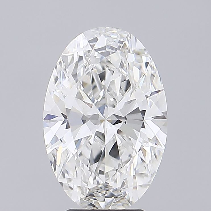 4.37ct Oval, F VVS2 — IGI