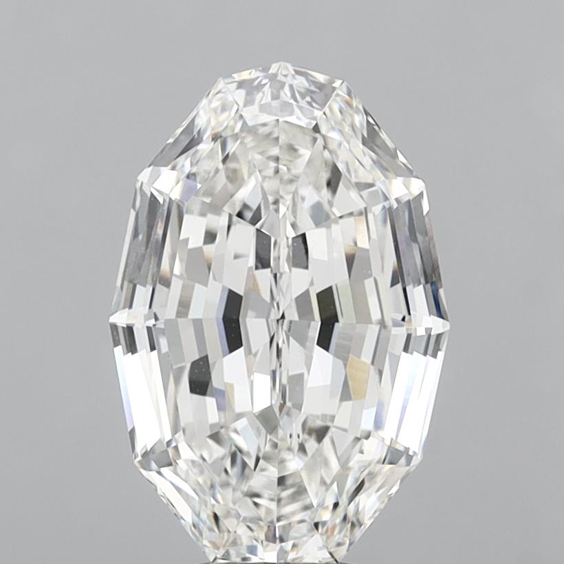 7.0ct Step Oval, F VVS2 — IGI