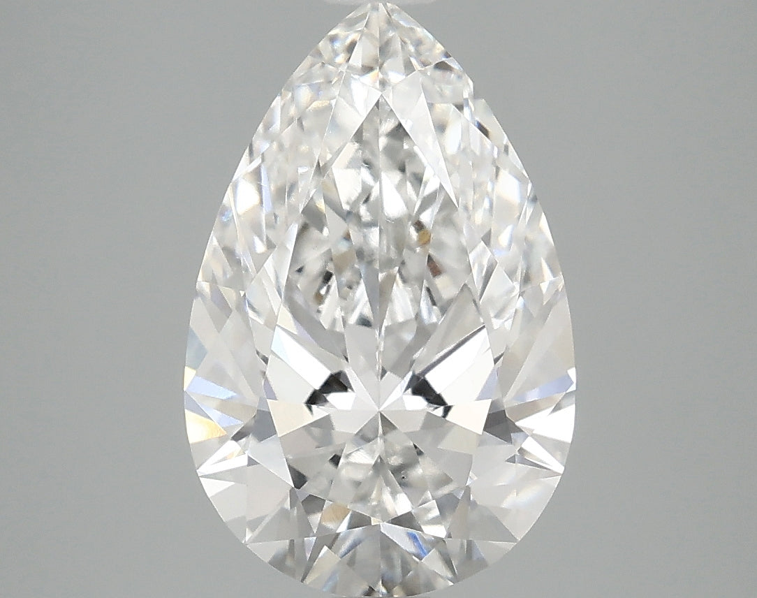 3.06ct Pear, E VS1 — IGI