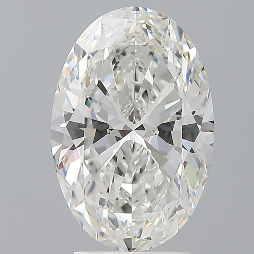 3.51ct Oval Lab-Grown Diamond — F VVS2, IGI Certified