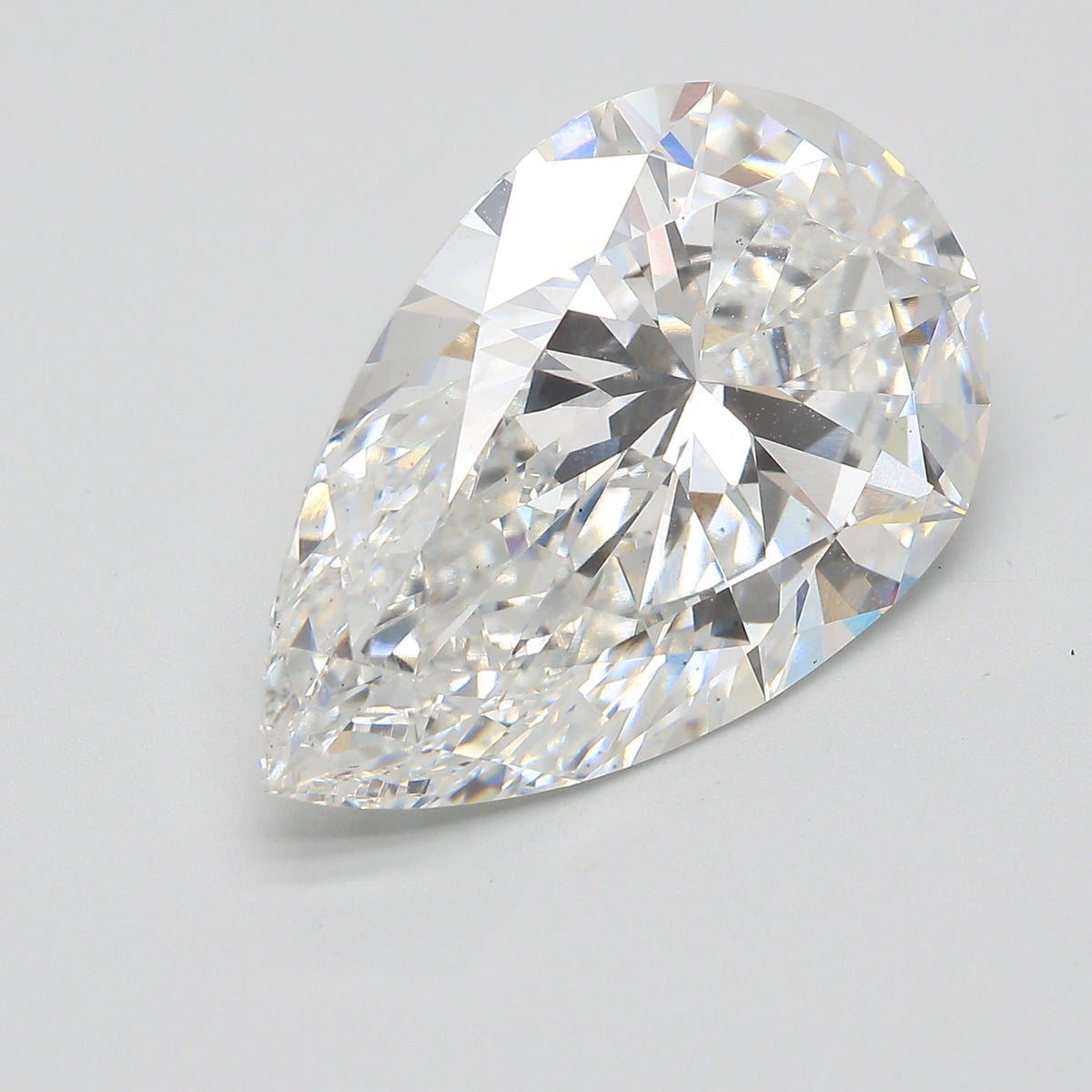 11.32ct Pear Lab-Grown Diamond — E VS1, IGI Certified