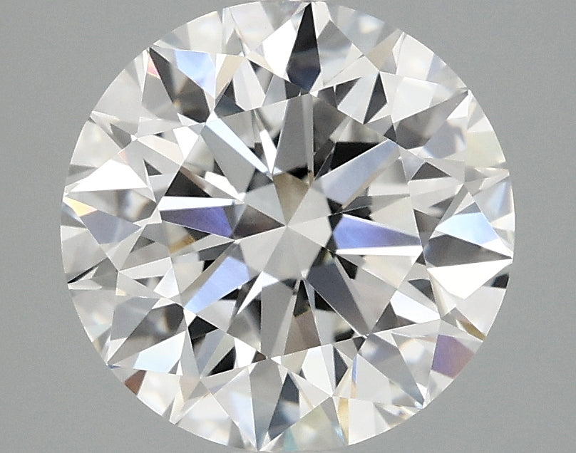 3.09ct Round, E VVS2 — IGI