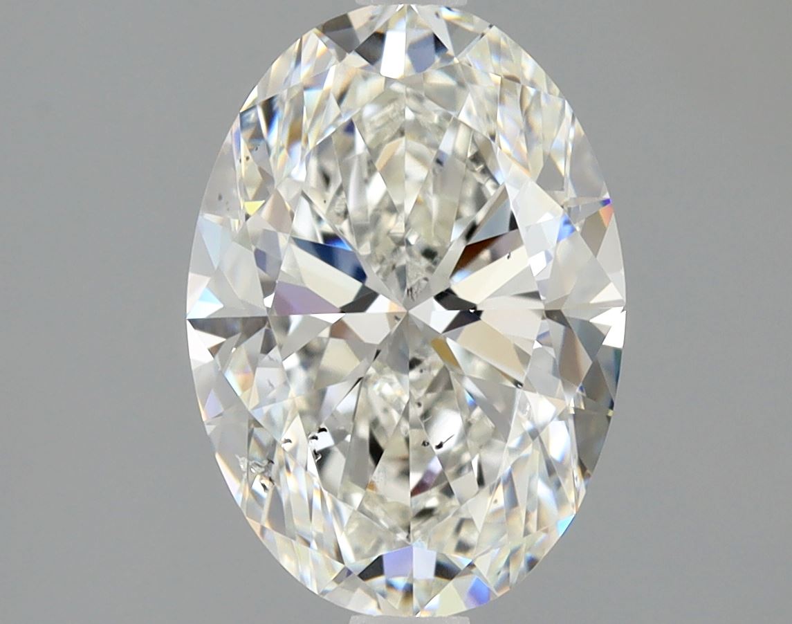 2.02ct Oval, H SI2 — GIA