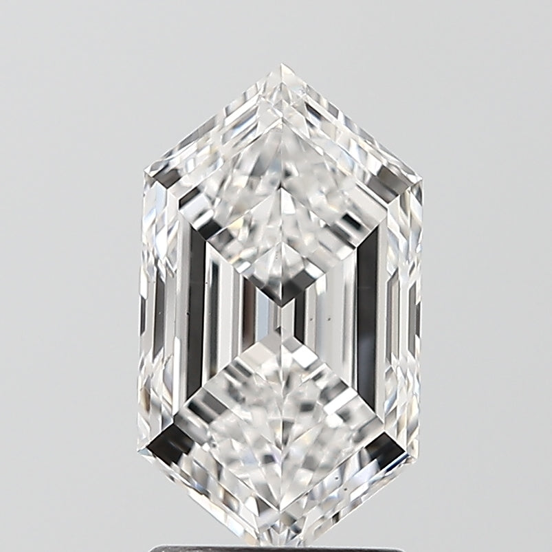 2.04ct Dutch Marquise Step, D VS1 — IGI