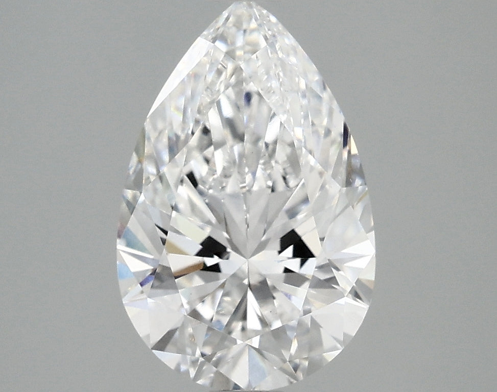 2.52ct Pear, D VS1 — IGI