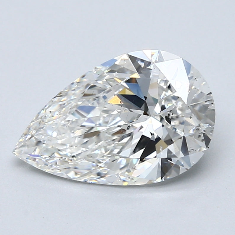 2.52ct Pear Natural Diamond — F SI1, GIA Certified