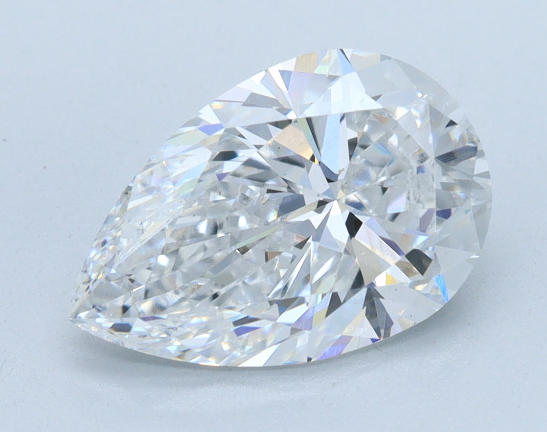 2.5ct Pear, E VS2 — IGI