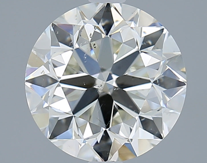 2.5ct Round Natural Diamond — J SI2, GIA Certified