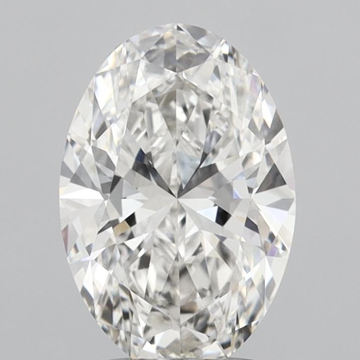 2.04ct Oval, F VVS2 — IGI