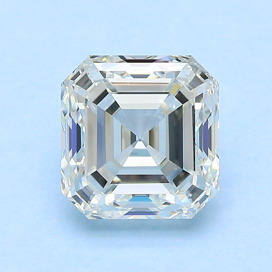 2.7ct Asscher Natural Diamond — K VVS2, GIA Certified