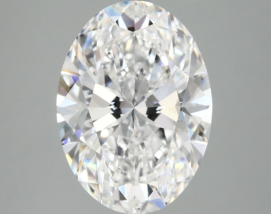 4.09ct Oval, D VVS2 — IGI