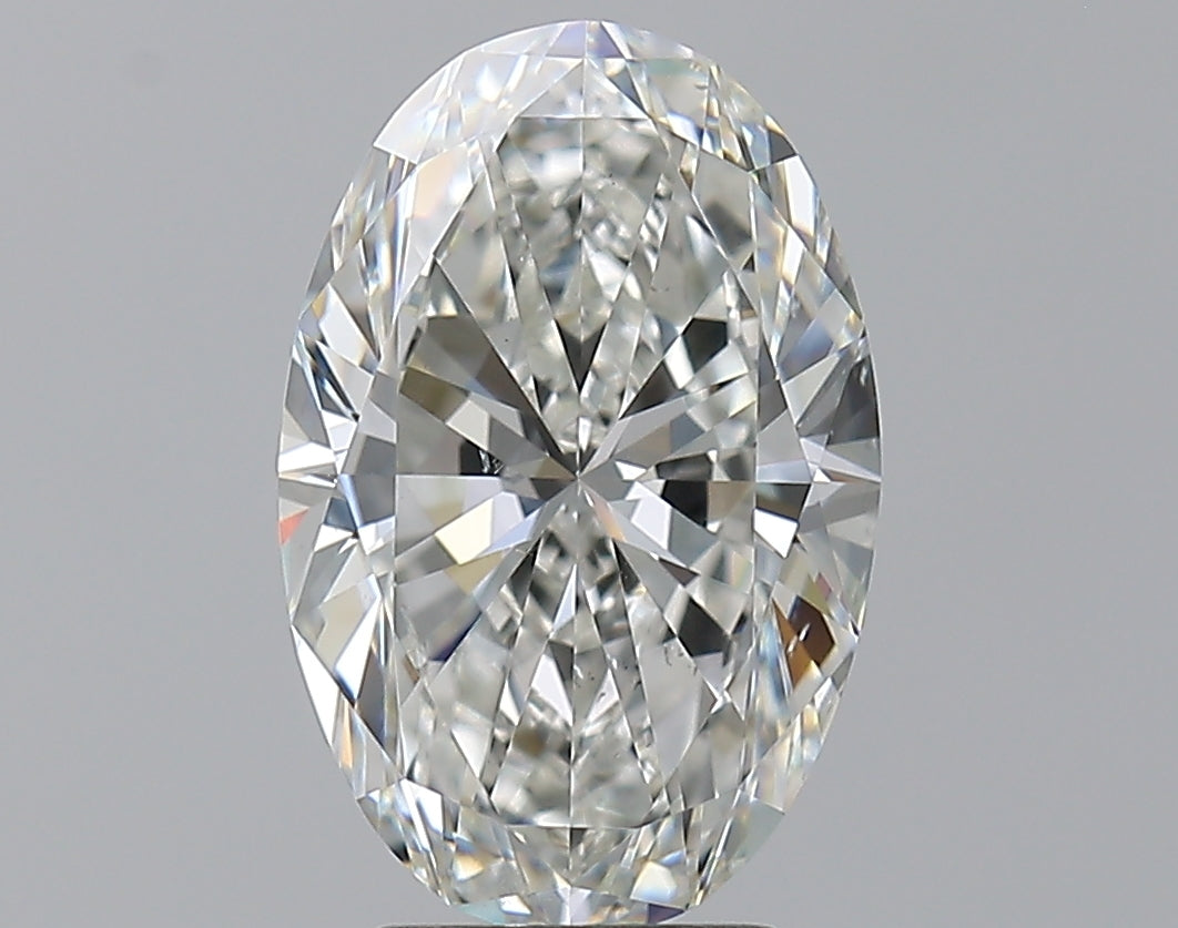 3.5ct Oval Natural Diamond — G VS2, GIA Certified