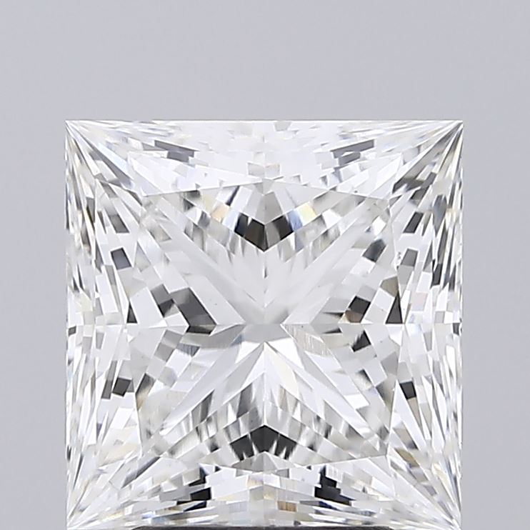 3.48ct Princess, F VVS2 — IGI