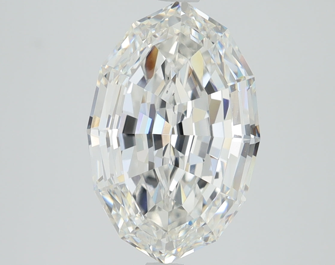 3.51ct Oval Step Lab-Grown Diamond — E VVS2, IGI Certified