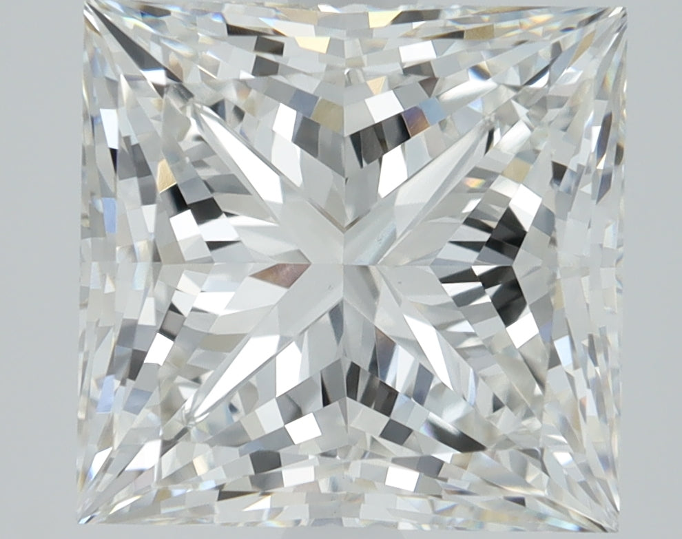 3.51ct Princess, F VVS2 — IGI