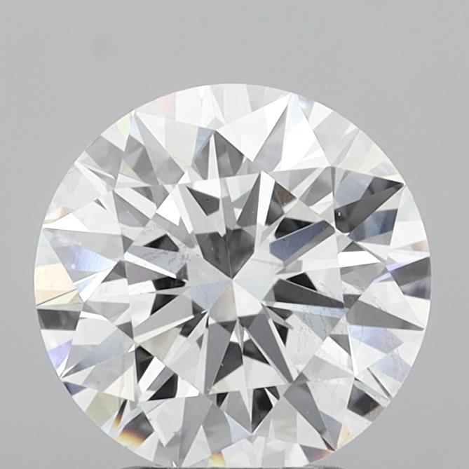 2.86ct Round, E VS2 — IGI