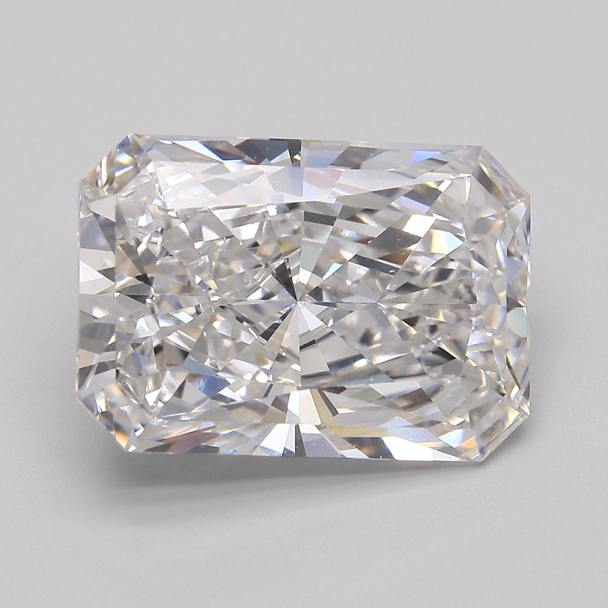 9.08ct Radiant, F VS1 — GIA
