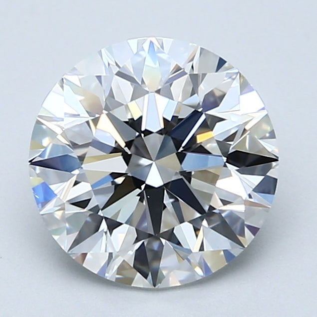 2.5ct Round Natural Diamond — E VS1, GIA Certified
