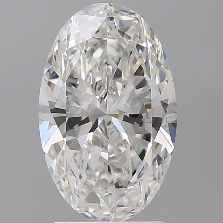 2.58ct Oval, D VVS2 — IGI