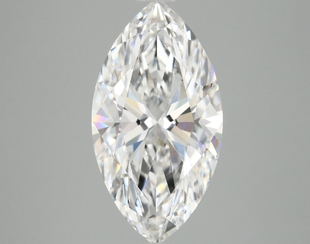 3.74ct Marquise, F VS1 — IGI