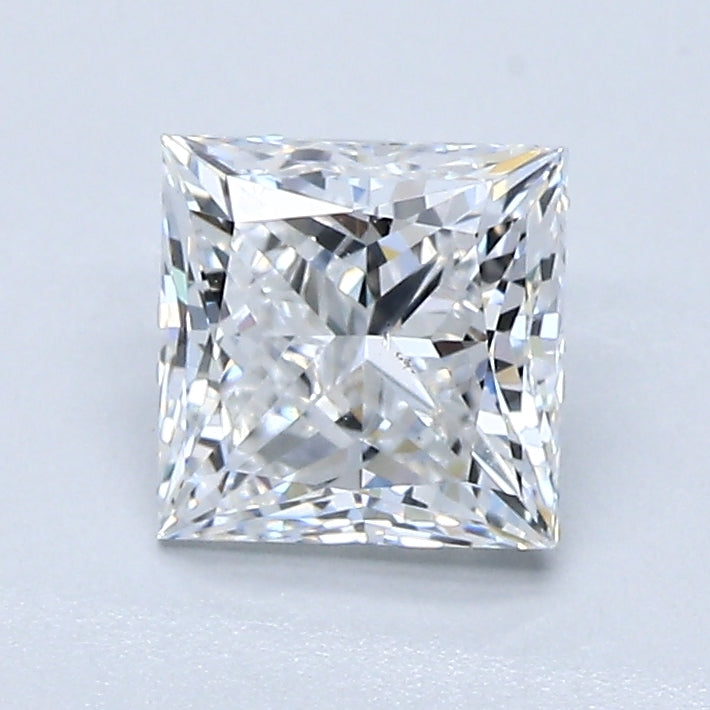 1.21ct Princess, E SI1 — GIA